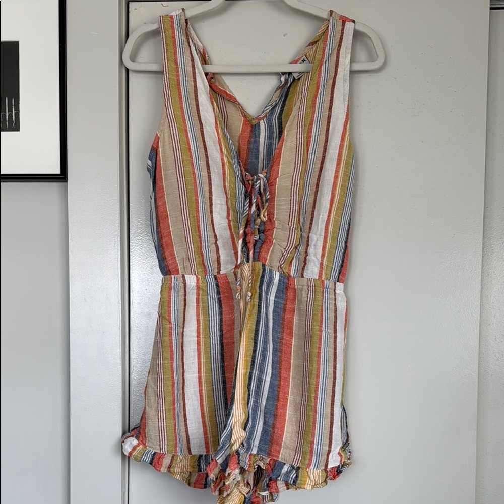 Striped Hurley romper